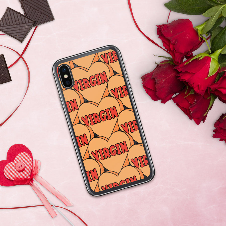 Virgin Candy Heart iPhone Case