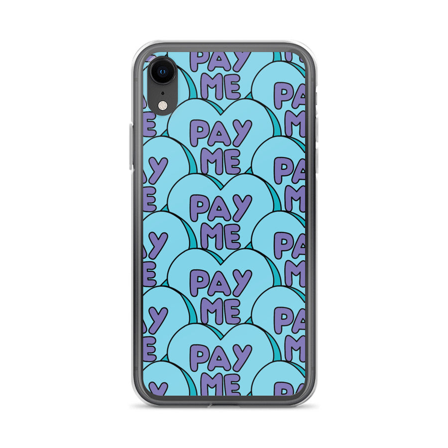 Pay Me Candy Heart iPhone Case