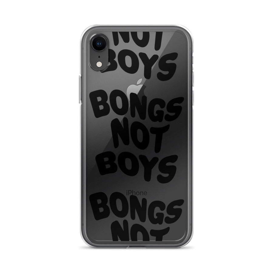 Bongs Not Boys iPhone Case