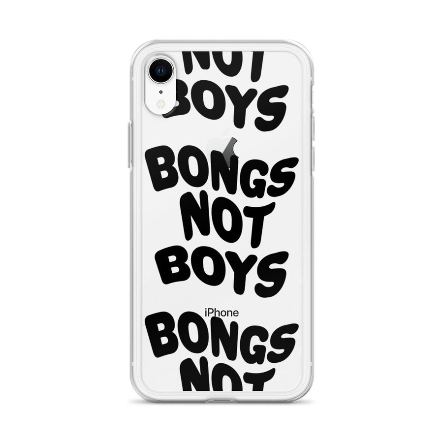 Bongs Not Boys iPhone Case