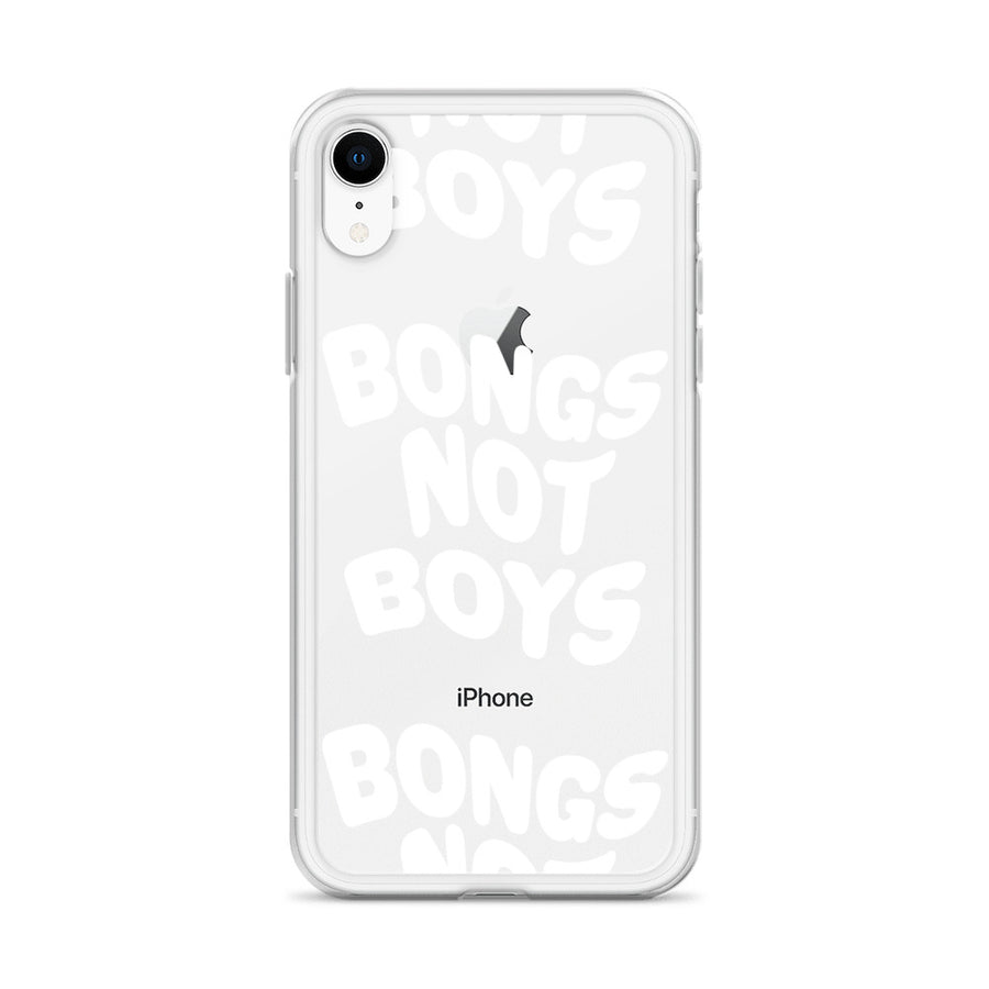 Bongs Not Boys iPhone Case