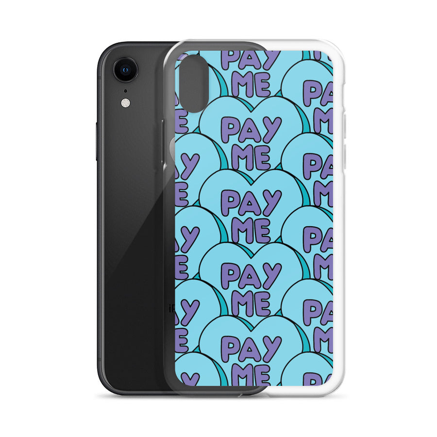 Pay Me Candy Heart iPhone Case