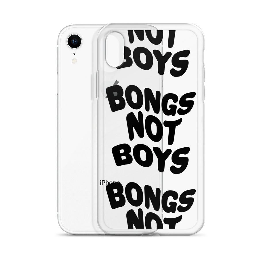 Bongs Not Boys iPhone Case