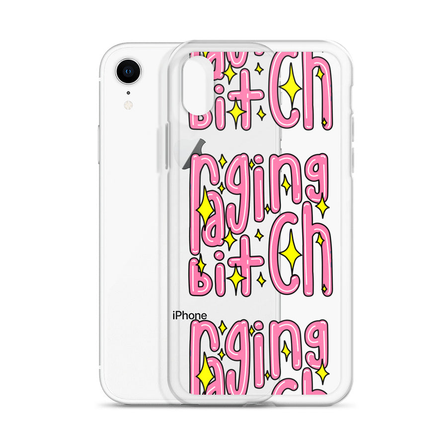 Raging Bitch iPhone Case