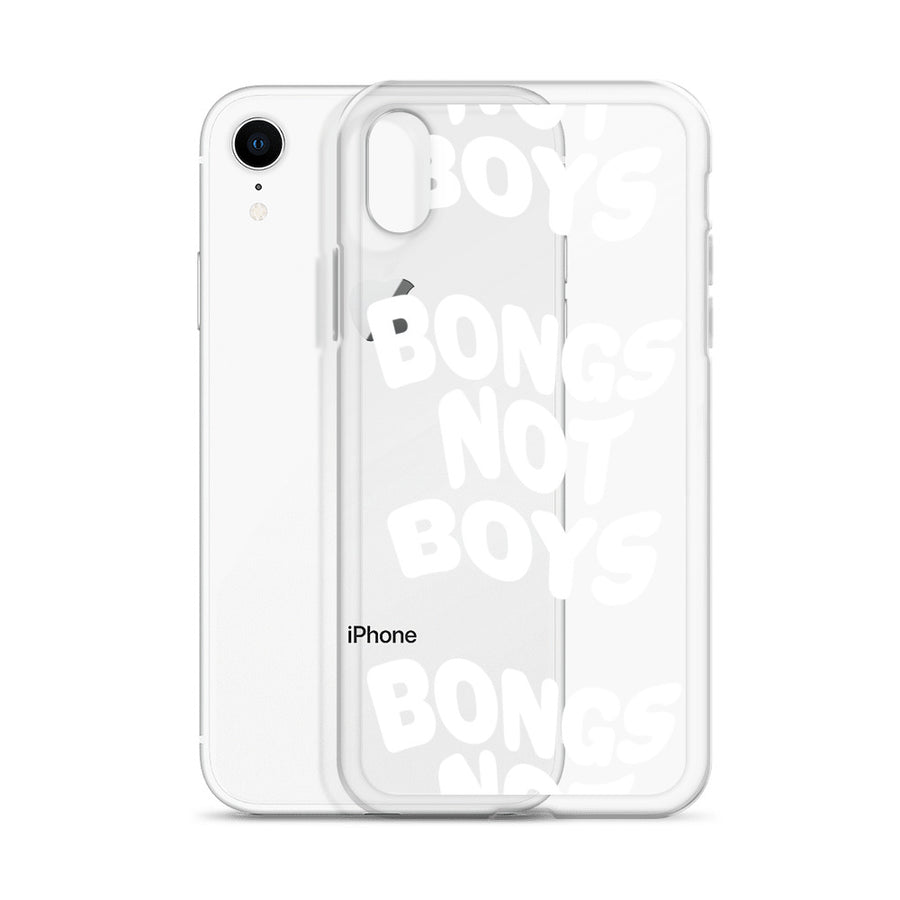 Bongs Not Boys iPhone Case