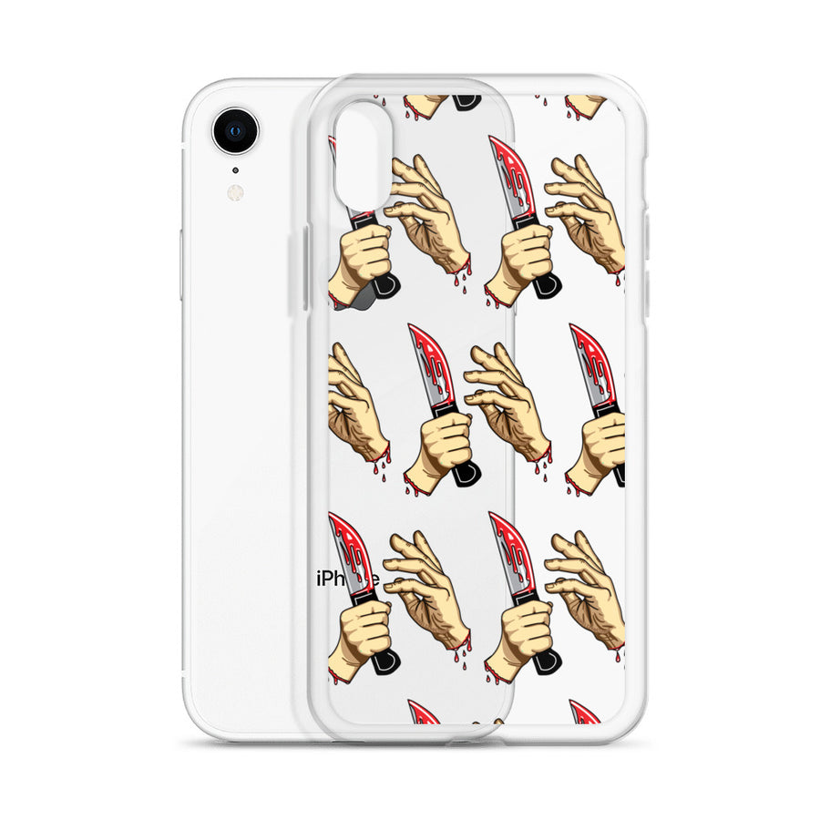 Hands & Knife iPhone Case