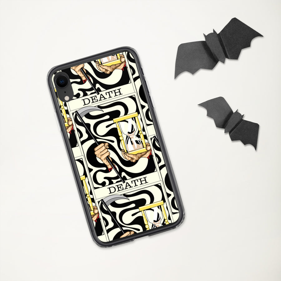 Death Tarot Card iPhone Case