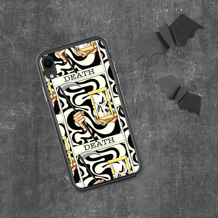 Death Tarot Card iPhone Case