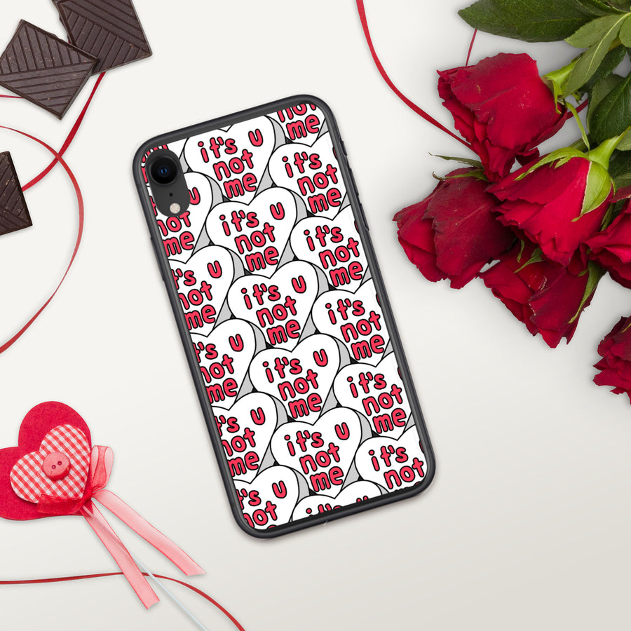 It's U Not Me Candy Heart iPhone Case