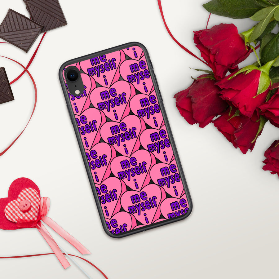 Me Myself & I Candy Hearts iPhone Case