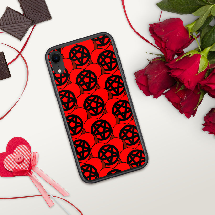 Pentagram Candy Hearts iPhone Case