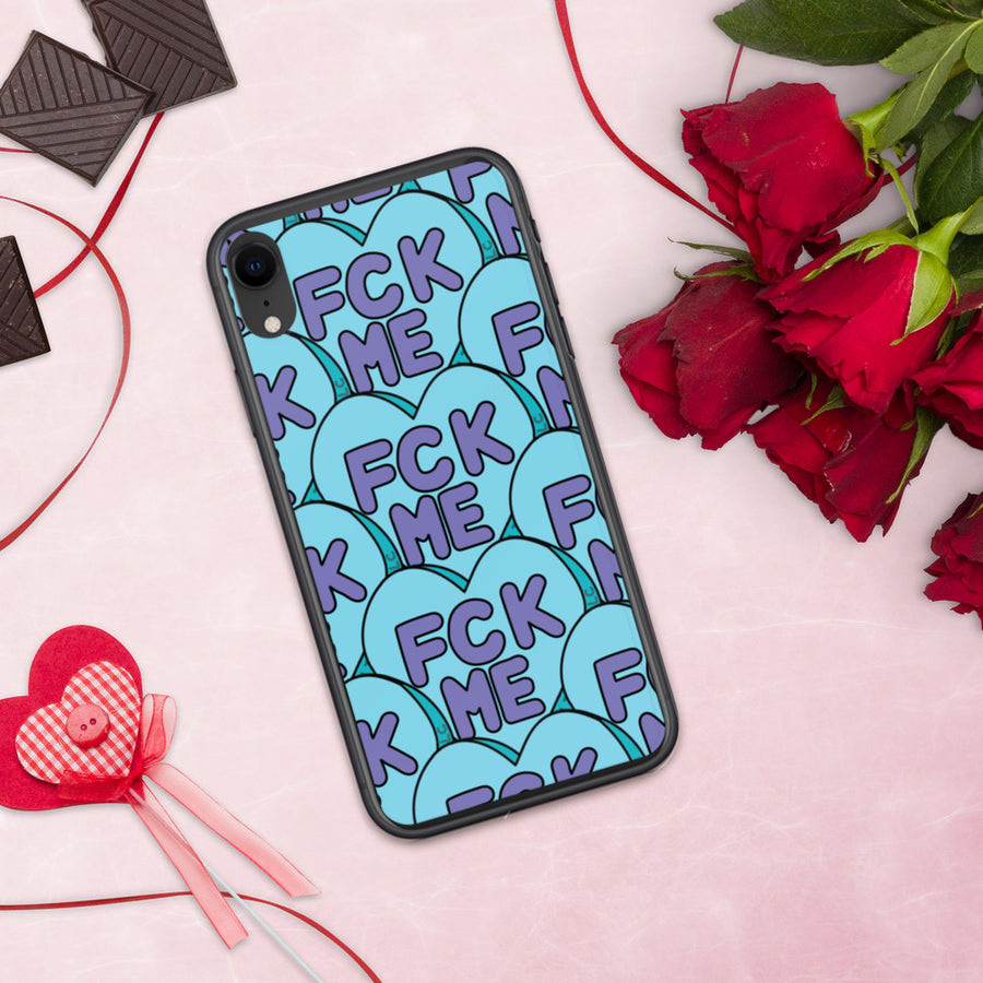 Fck Me Candy Heart iPhone Case