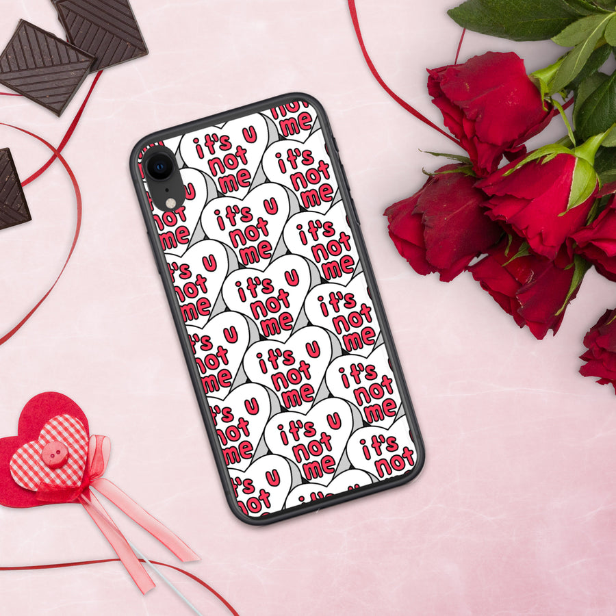 It's U Not Me Candy Heart iPhone Case