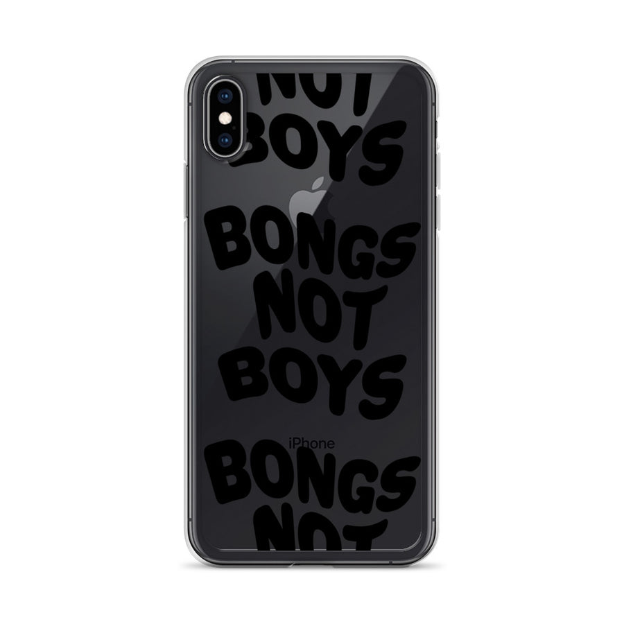 Bongs Not Boys iPhone Case