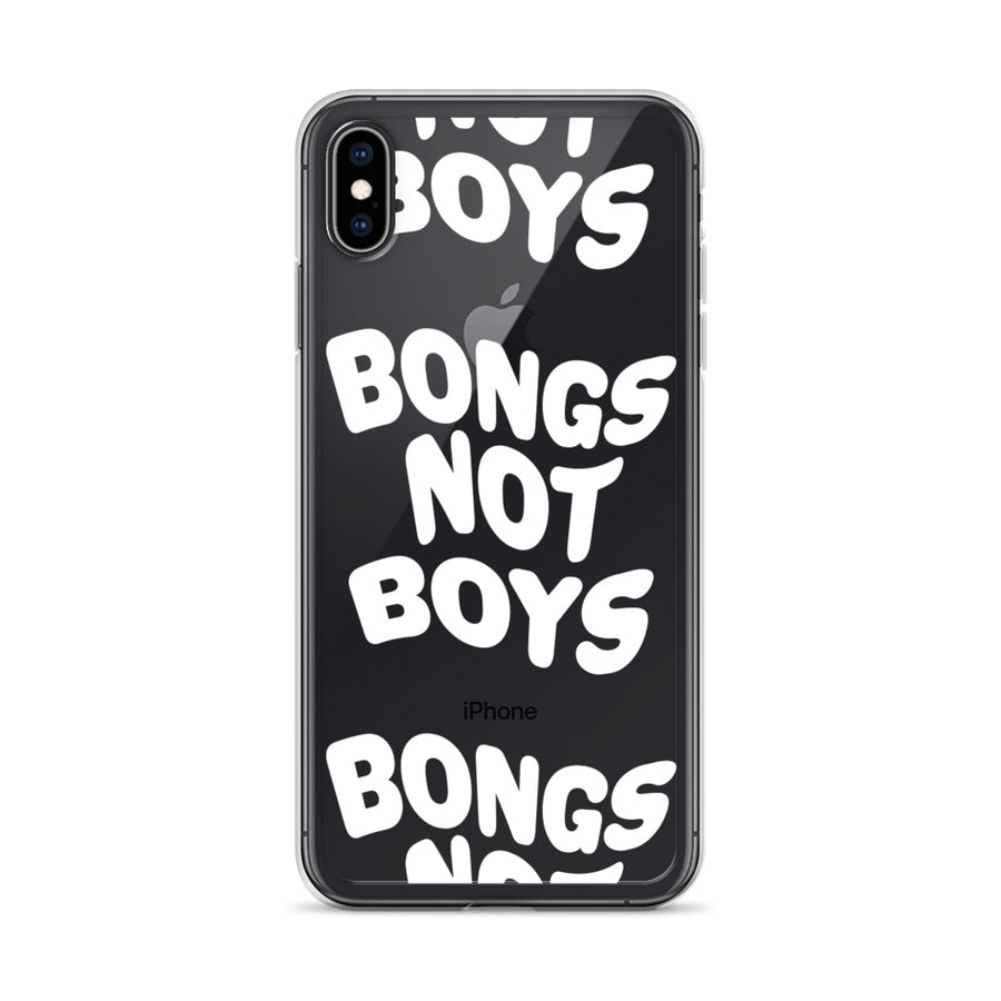 Bongs Not Boys iPhone Case