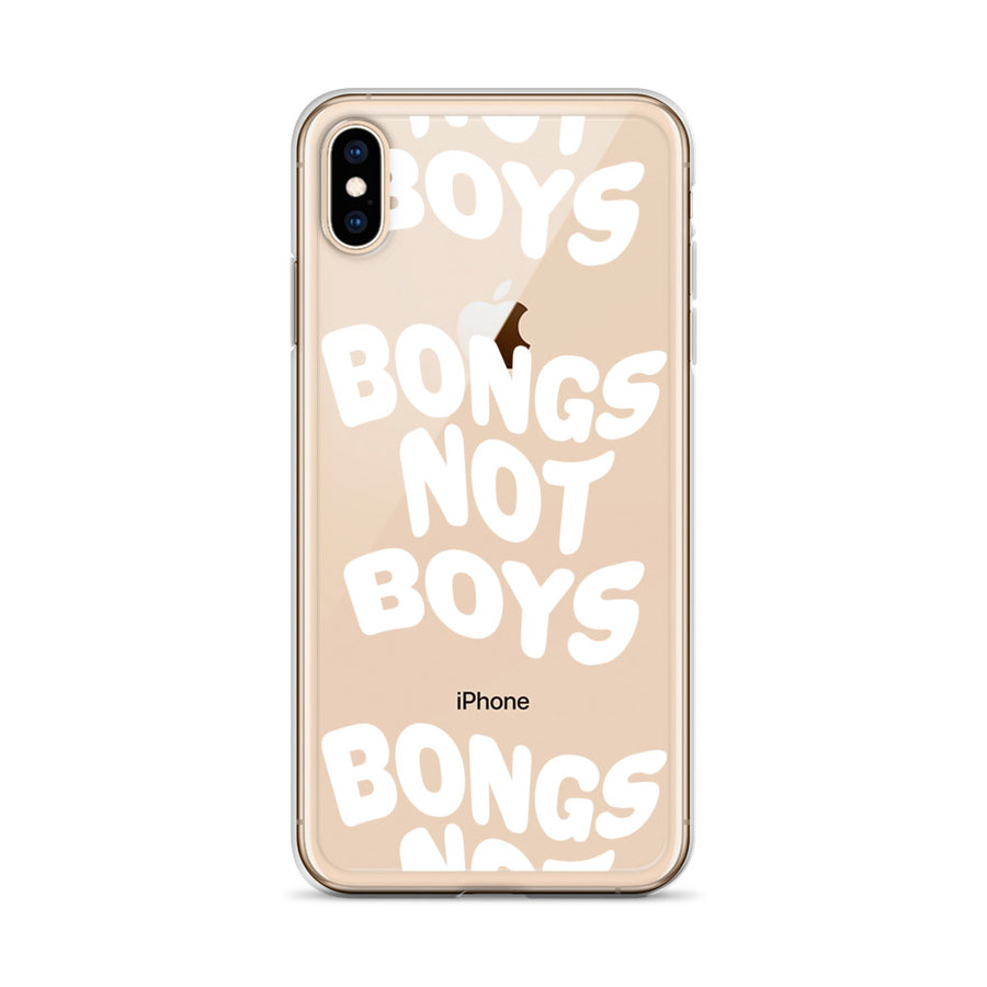 Bongs Not Boys iPhone Case