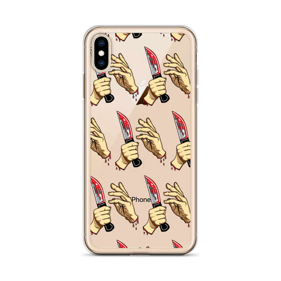 Hands & Knife iPhone Case