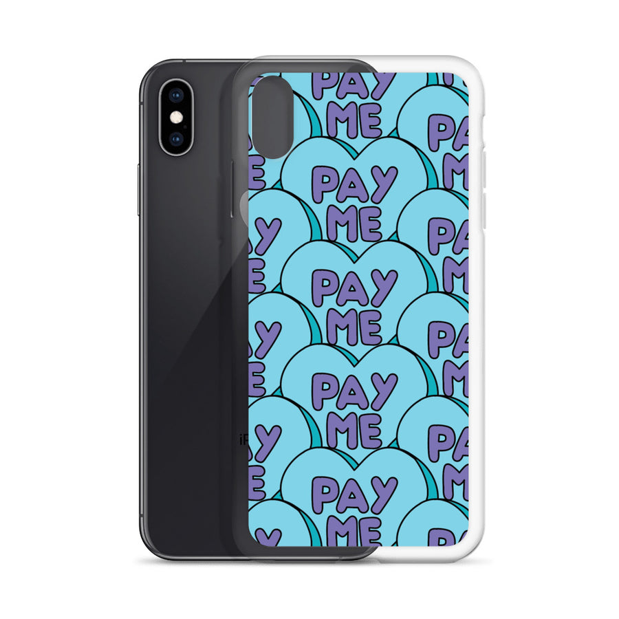 Pay Me Candy Heart iPhone Case