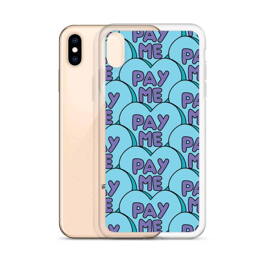 Pay Me Candy Heart iPhone Case