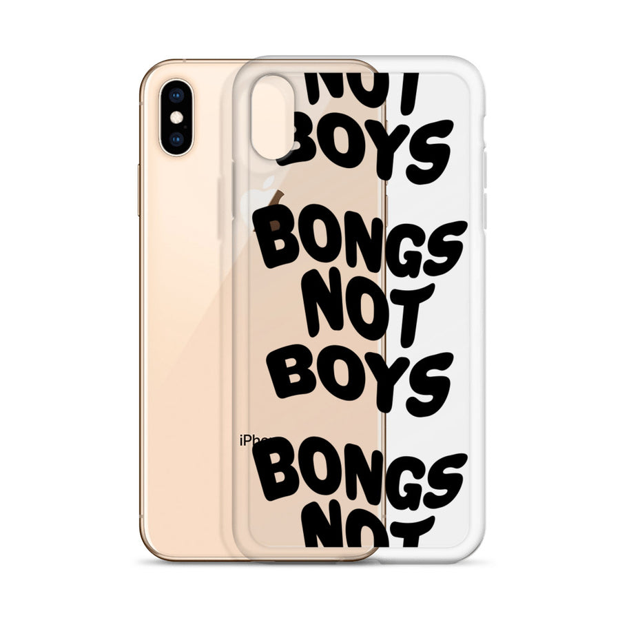 Bongs Not Boys iPhone Case