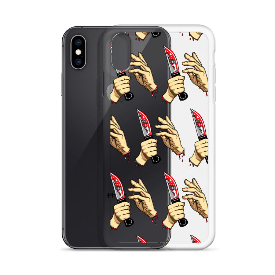 Hands & Knife iPhone Case