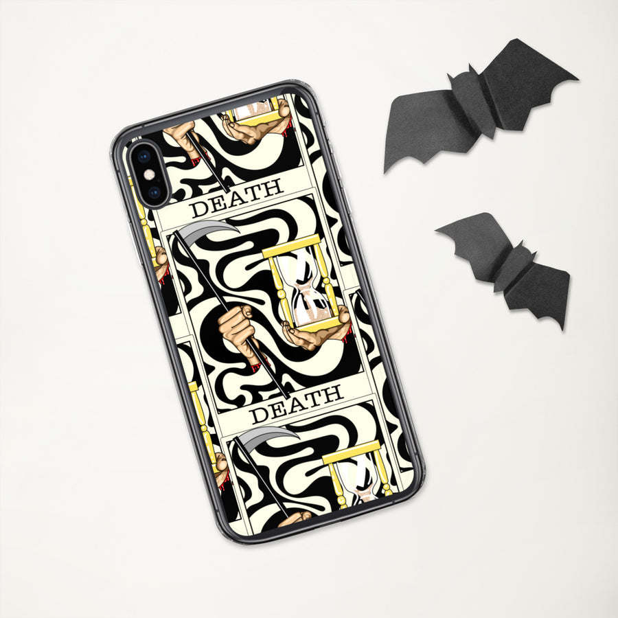 Death Tarot Card iPhone Case