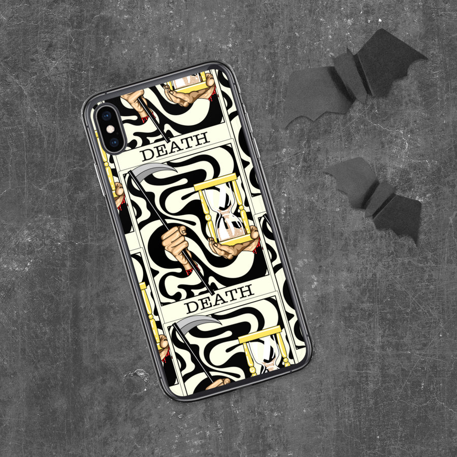 Death Tarot Card iPhone Case