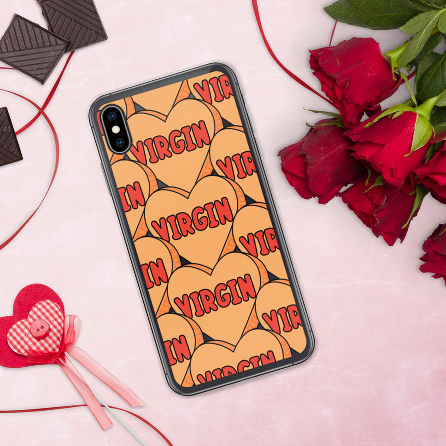 Virgin Candy Heart iPhone Case