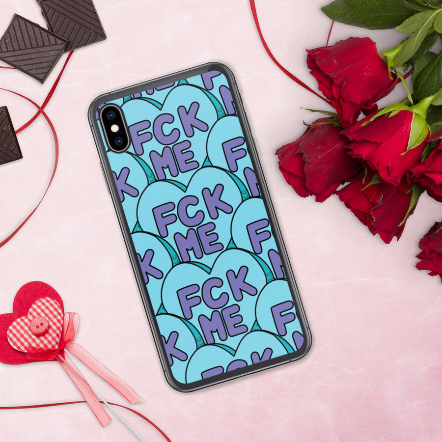 Fck Me Candy Heart iPhone Case