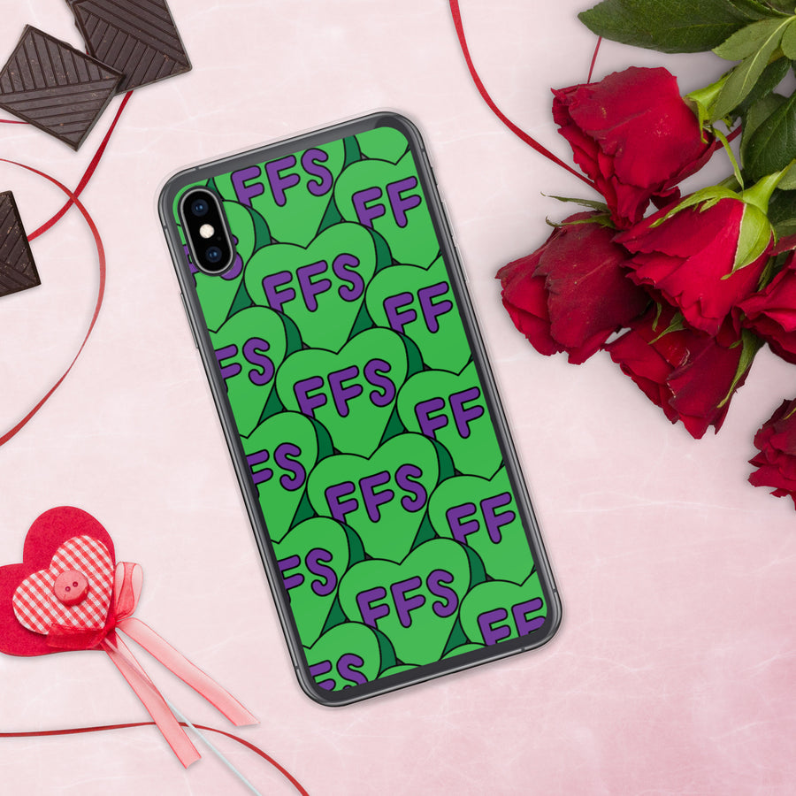 FFS Candy Heart iPhone Case