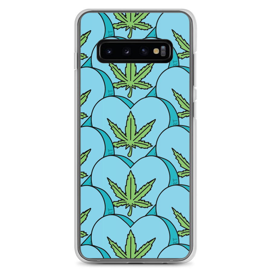 Weed Leaf Candy Heart Samsung Case