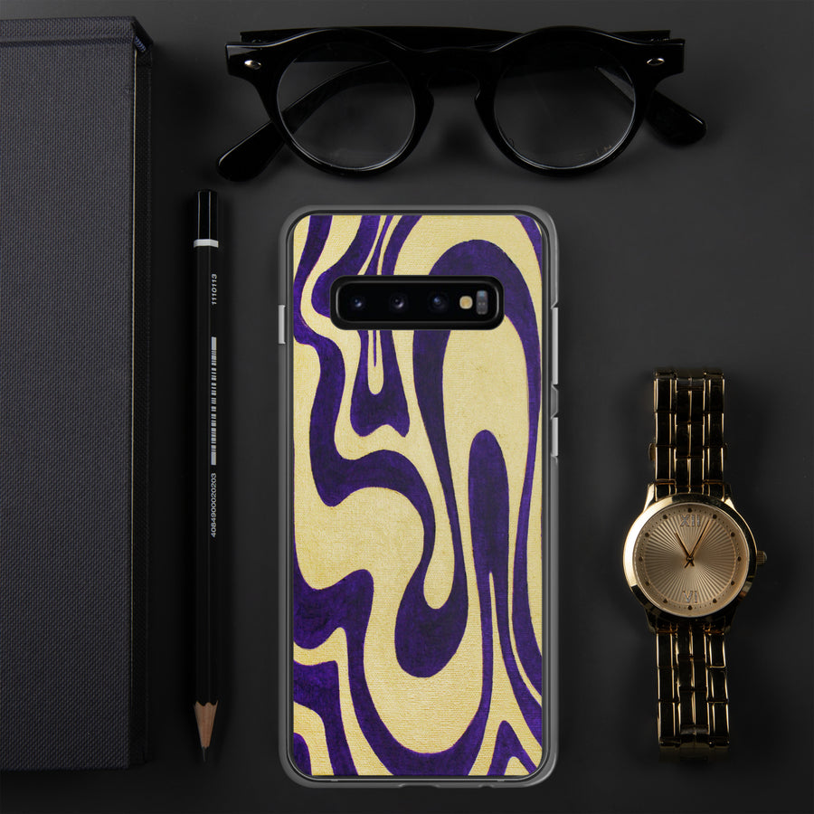 Purple & Gold Samsung Case