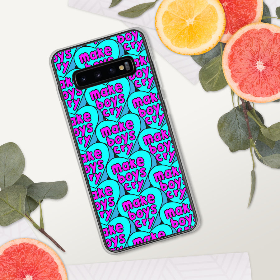 Make Boys Cry Candy Heart Samsung Case