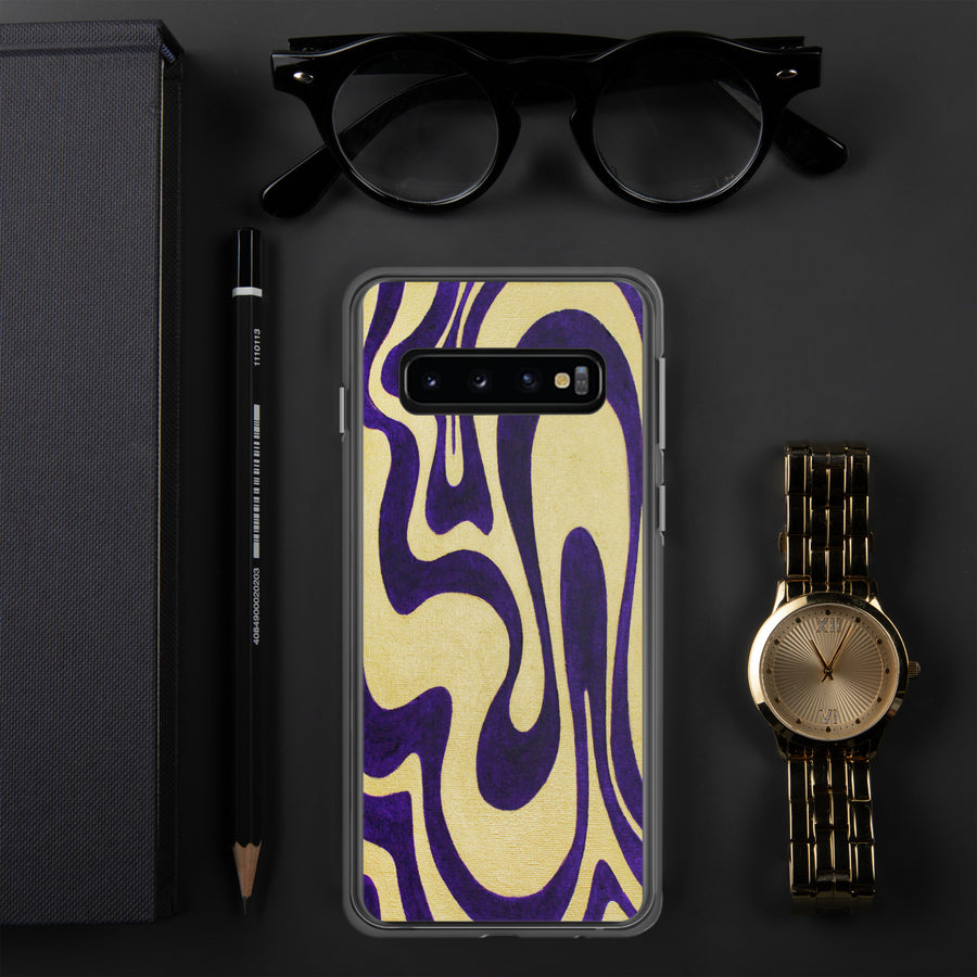 Purple & Gold Samsung Case