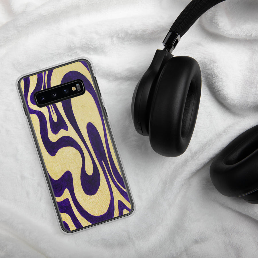 Purple & Gold Samsung Case