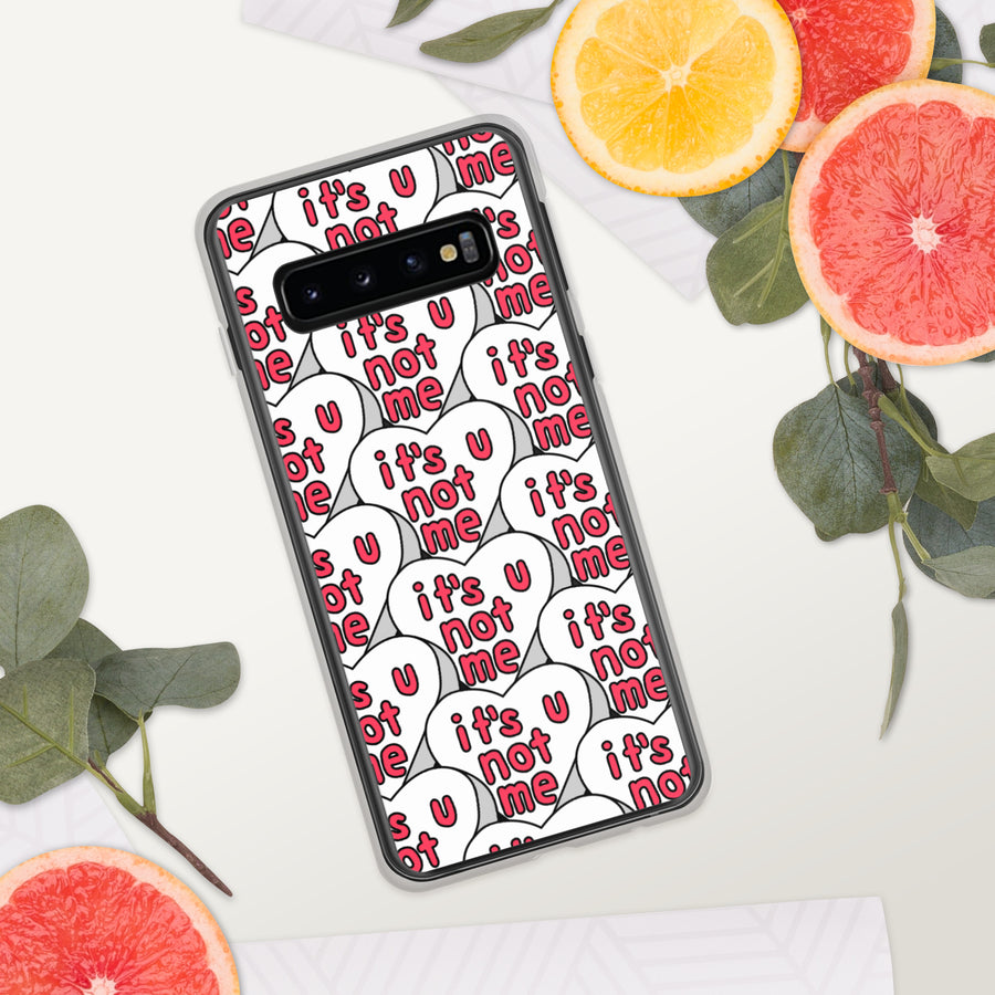 It's U Not Me Candy Heart Samsung Case