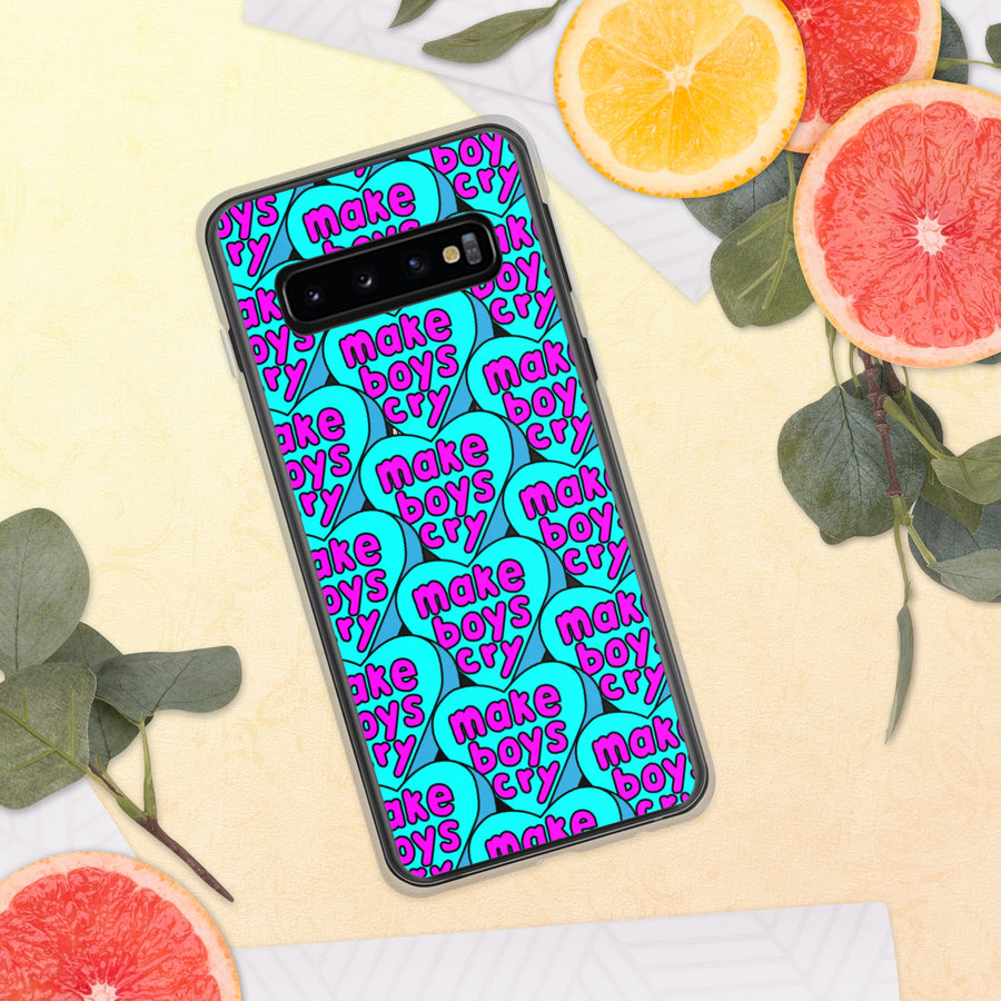 Make Boys Cry Candy Heart Samsung Case