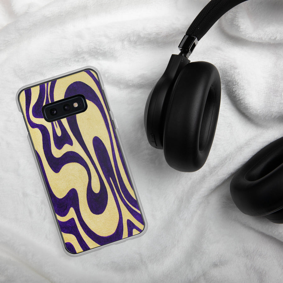 Purple & Gold Samsung Case