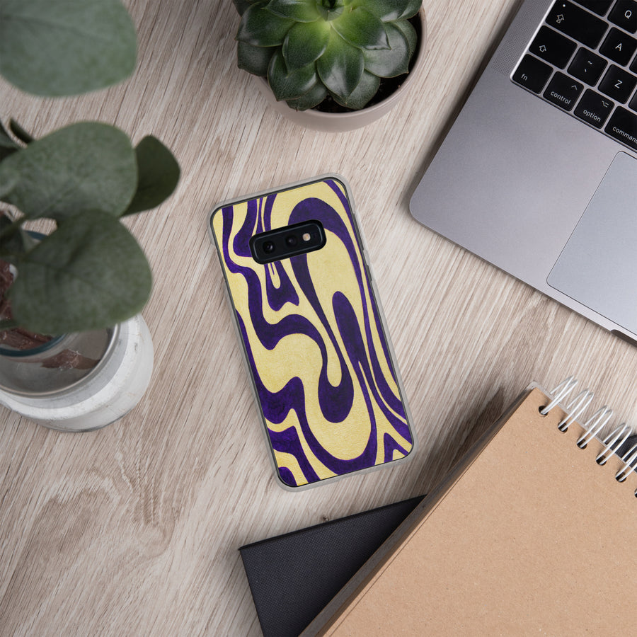 Purple & Gold Samsung Case