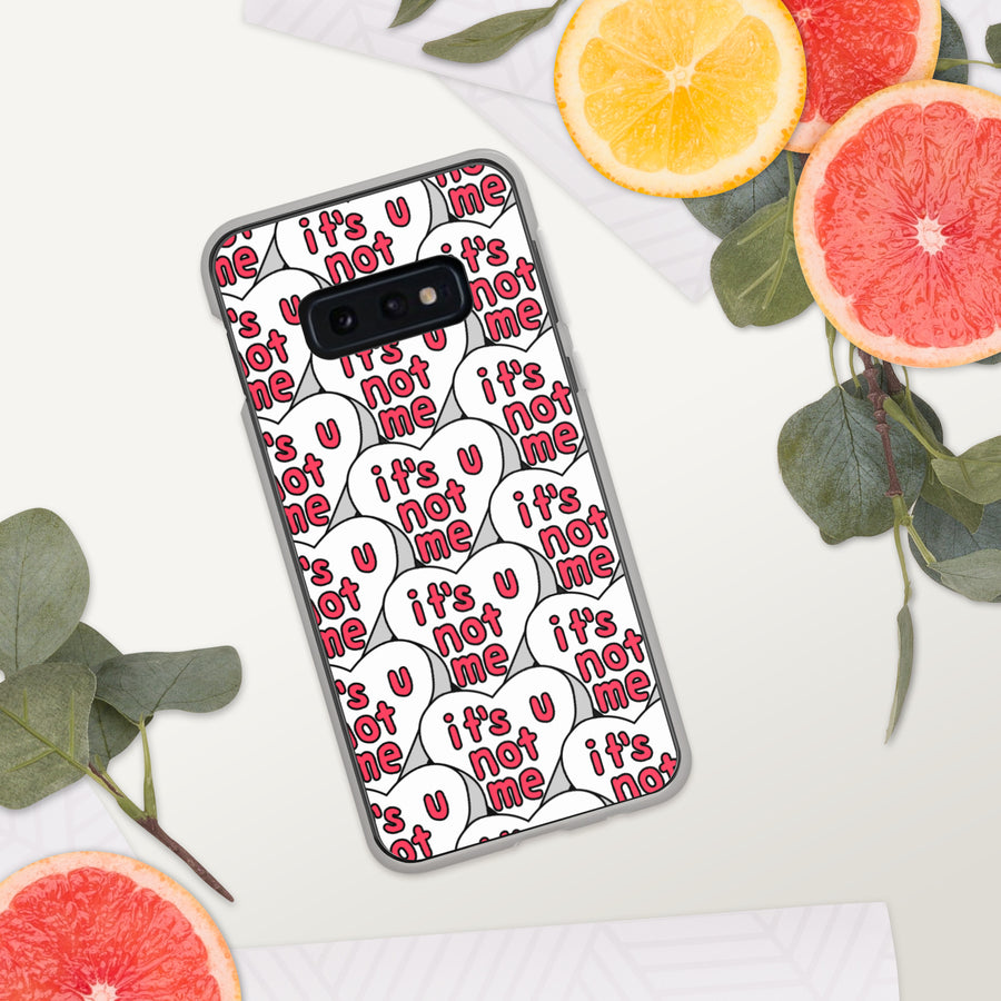 It's U Not Me Candy Heart Samsung Case