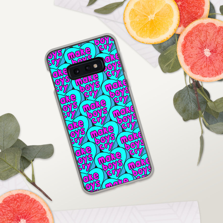 Make Boys Cry Candy Heart Samsung Case