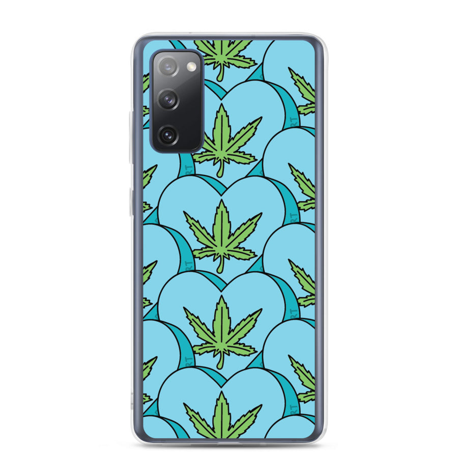 Weed Leaf Candy Heart Samsung Case