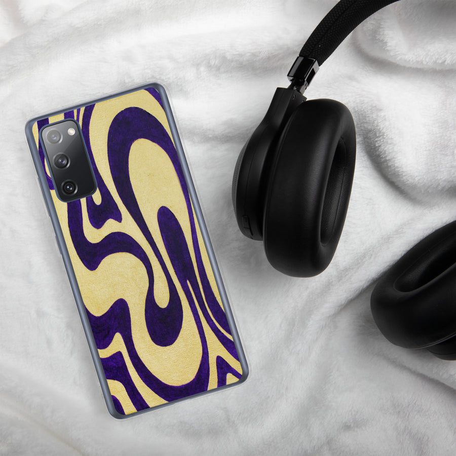 Purple & Gold Samsung Case