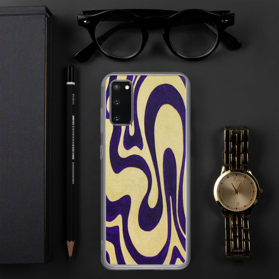 Purple & Gold Samsung Case