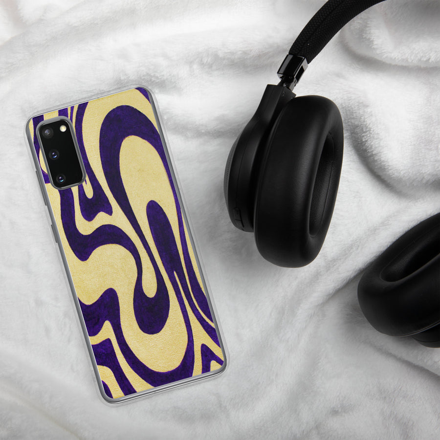 Purple & Gold Samsung Case