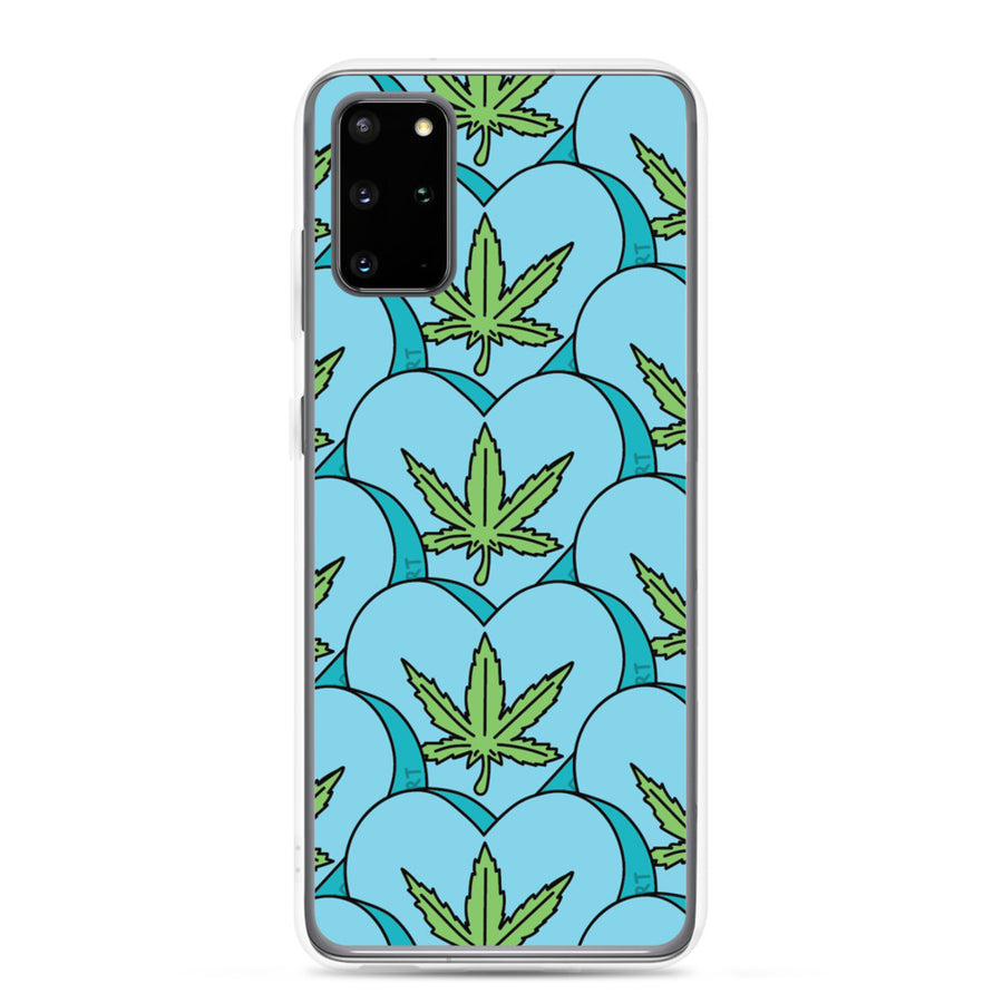 Weed Leaf Candy Heart Samsung Case