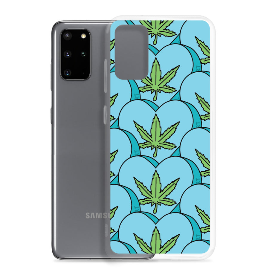 Weed Leaf Candy Heart Samsung Case