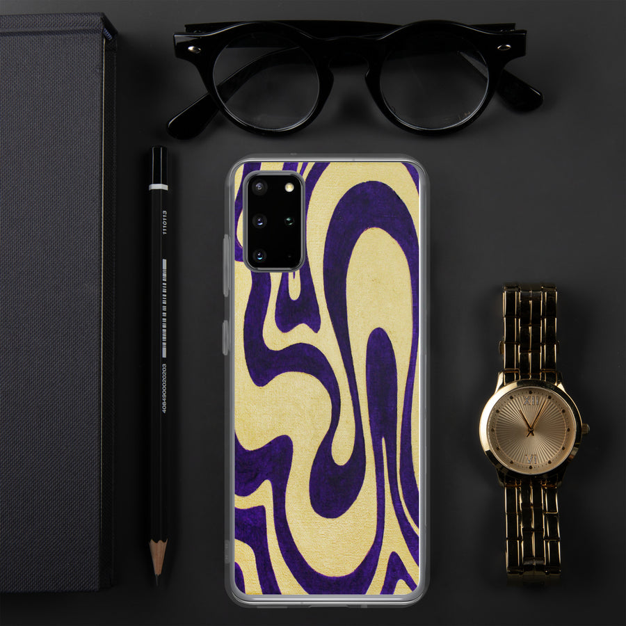 Purple & Gold Samsung Case