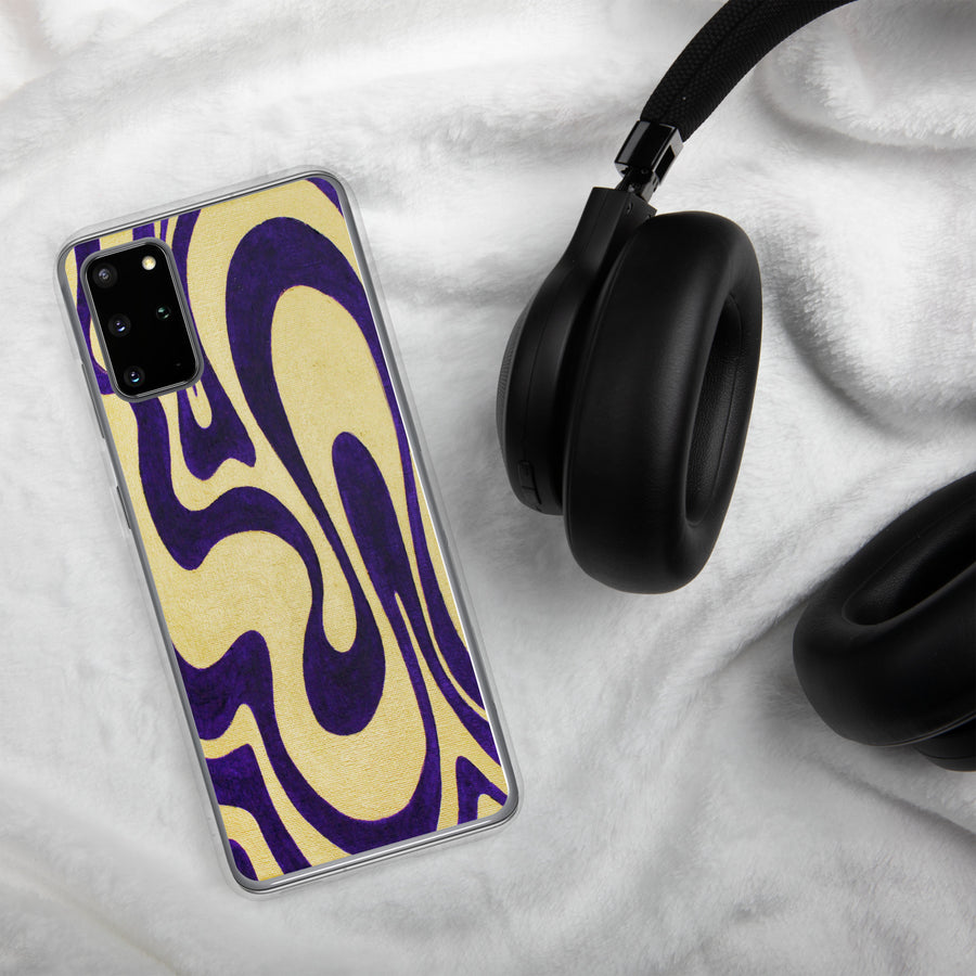 Purple & Gold Samsung Case