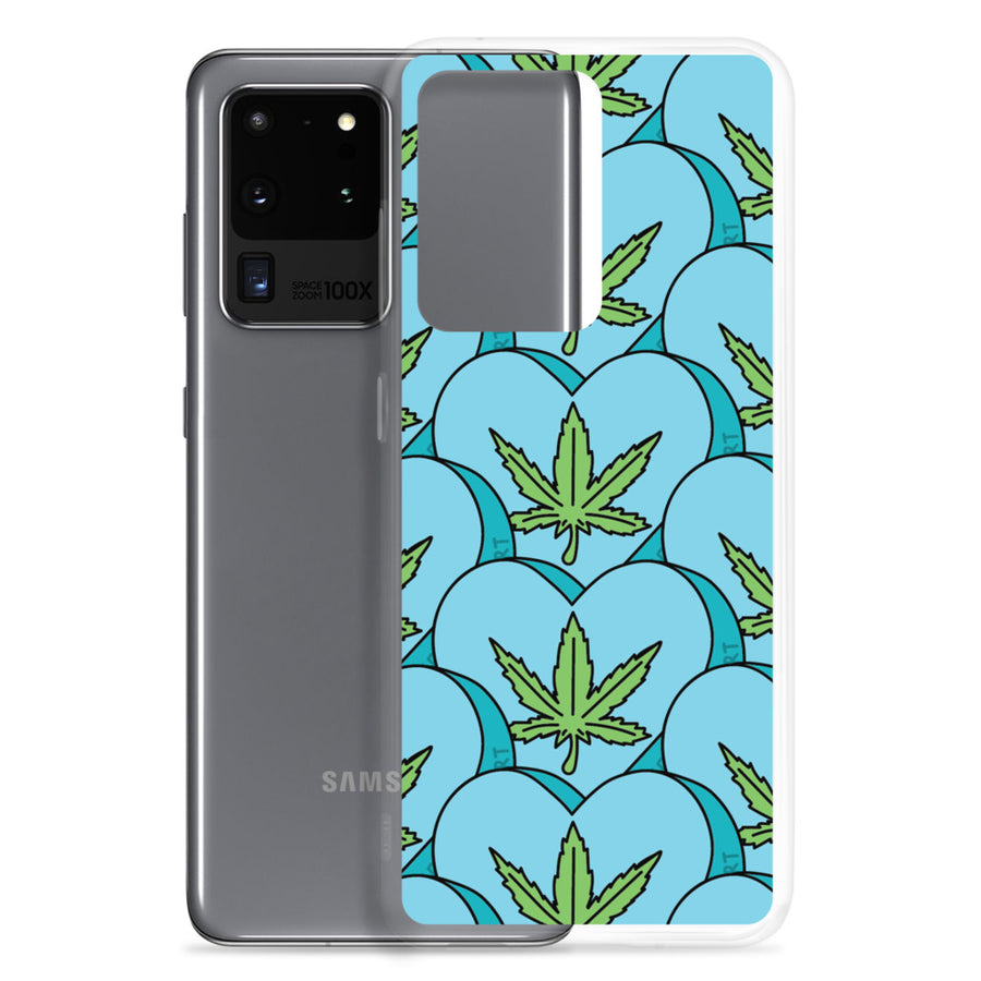 Weed Leaf Candy Heart Samsung Case